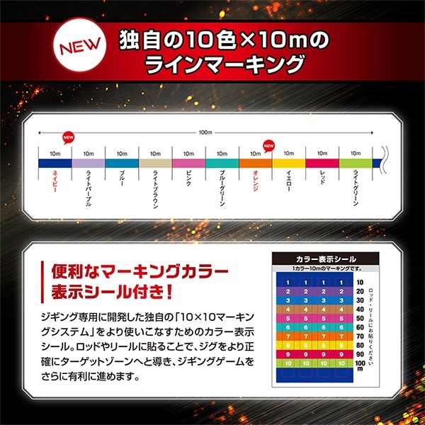 アバニ ジギング10×10 マックスパワーPE X9
